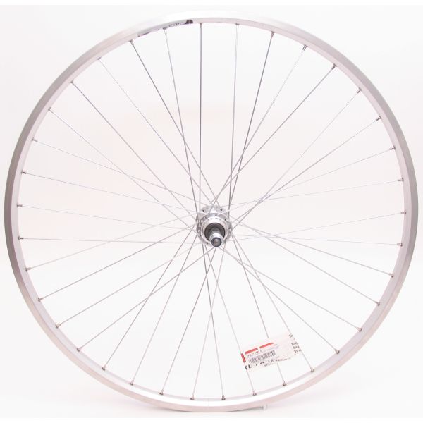 Load image into Gallery viewer, Achterwiel 28 x 1 4 zac19 freewheel vast - zilver
