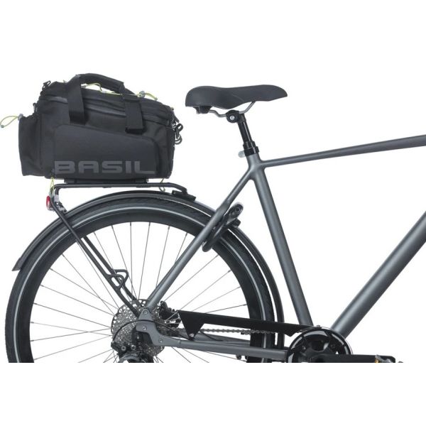 Load image into Gallery viewer, Basil tas miles trunkbag mik 2.0 zwart | 7l
