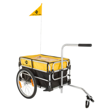 M-wave stalwart carry fold 1 luggage bicycle trailer