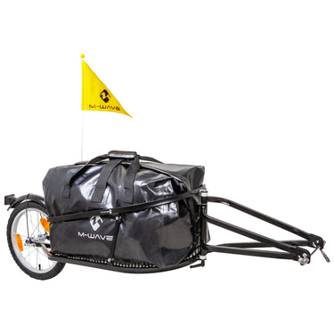 M-wave stalwart single 40 set single track luggage bicycle trailer
