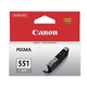 Inktcartridge canon cli-551gy grijs