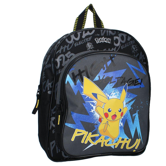 Vadobag rugzak pokémon pikachu 30x25x11cm zwart