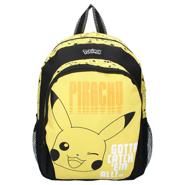 Vadobag rugzak pokã©mon high voltage geel zwart 35x27x18cm