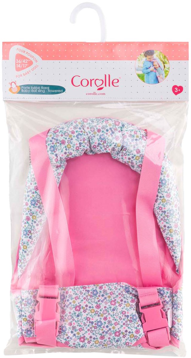Load image into Gallery viewer, Corolle draagdoek bloemen voor babypop van 36-42cm
