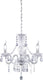 Rl live your light reality lüster kroonluchter - chroom - excl. 3x e14 - behang transparant - d: 46 cm