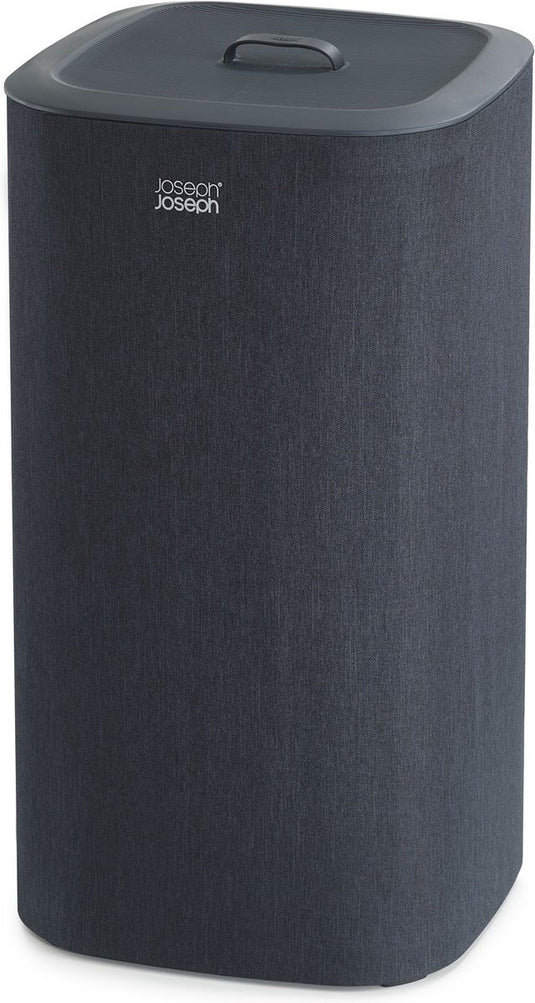 Joseph joseph tota wasmand - 2 compartimenten – was sorteren – 60 liter - zwart