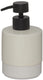 Sealskin - sablon - zeepdispenser 150 ml - vrijstaand - off-white