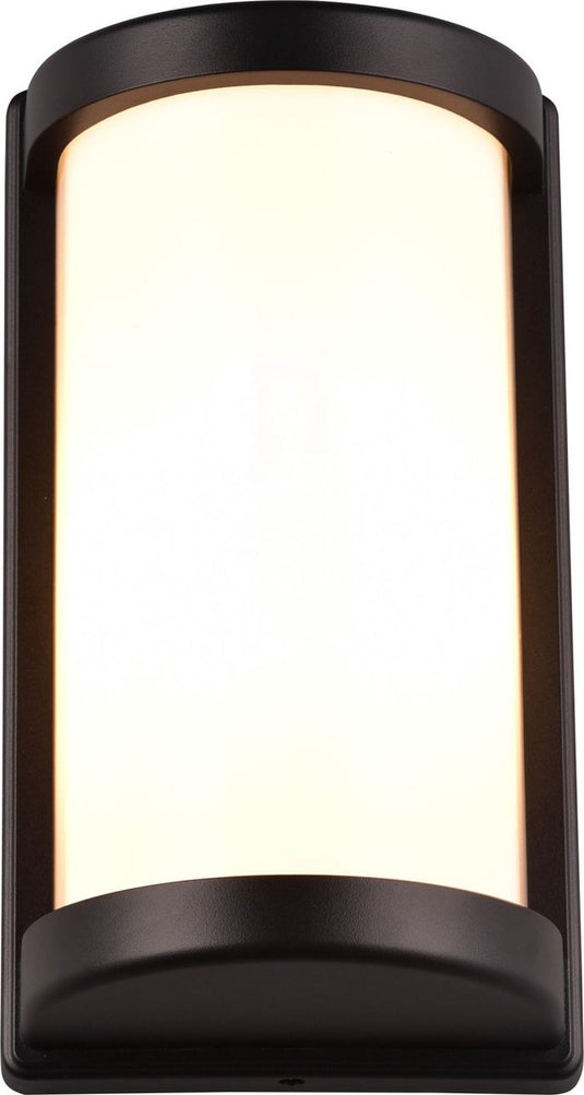 Rl live your light reality puelo - wandlamp - zwart mat - excl. 1x e27 4w - buitenverlichting - ip44