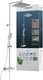 Schütte trento douchesysteem - regendouche - met thermostatische douchekraan - hartafstand 150 mm - chroom