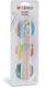 Primo kwastenset junior 22 cm hout naturel 5-delig