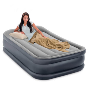 Intex Pillow Rest Deluxe luchtbed - eenpersoons