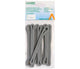 Campking umefa rubberring grijs 80x90x5mm 8st.