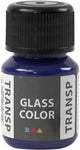 Creativ company creotime glas- porseleinverf glass color 30 ml blauw