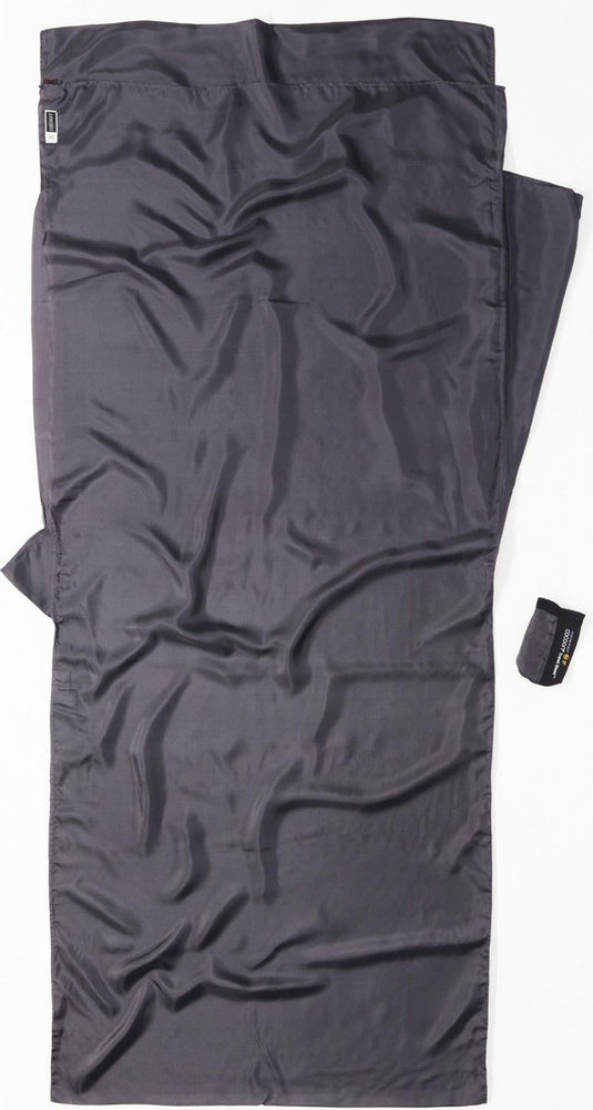 Cocoon insect shield travelsheet slaapzak en inlet silk grijs
