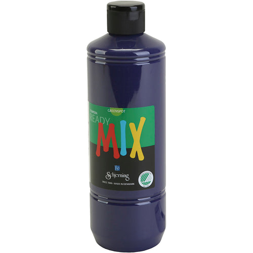 Schjerning greenspot plakaatverf, matt, violet, 500 ml 1 fles