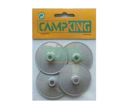Campking 4x regenkapjes 50mm