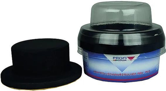 Profi color kontrollpulver control black powder 100gr. incl. pads