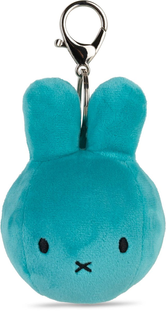 Bon ton toys nijntje - squish ball keychain - teal - 9 cm - 3,5''