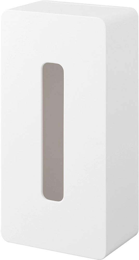 Yamazaki zelfklevende tissuebox - tower - wit