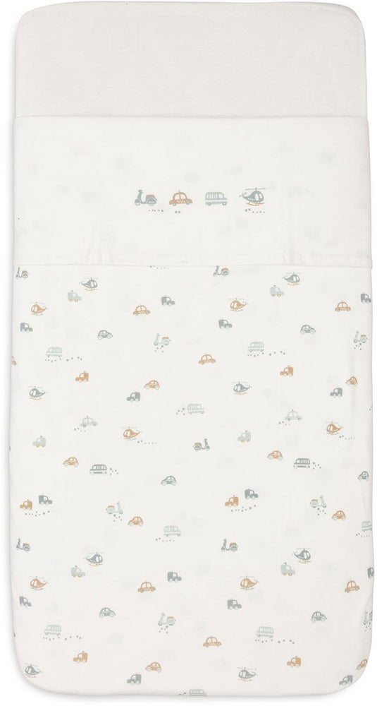 Jollein baby laken wieg - 75x100cm - babybed - katoen - on the go