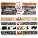 Crêpepapier dieren, set van 10