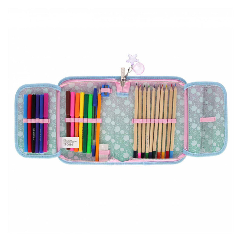 Load image into Gallery viewer, Etui met accessoires schelp, 25dlg.
