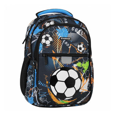 Rugzak voetbal blauw