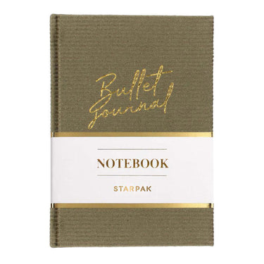 Notitieboek ribfluweel a5