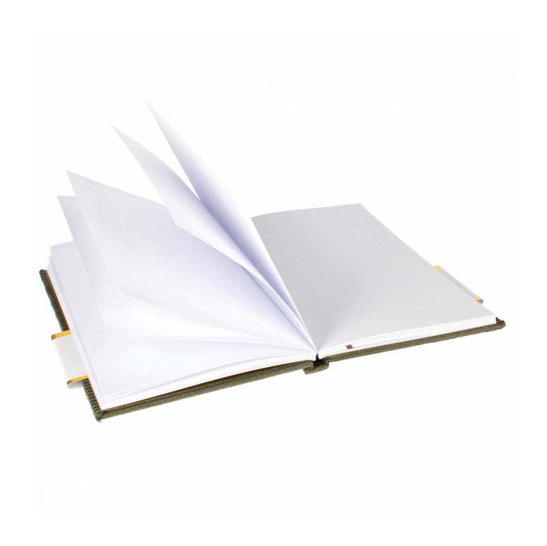Load image into Gallery viewer, Notitieboek ribfluweel a5
