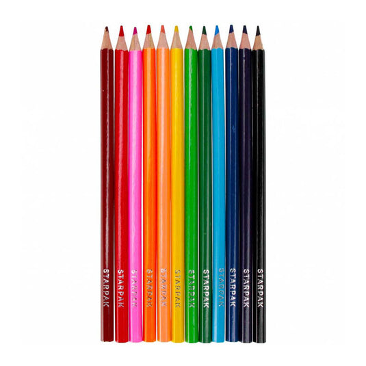 Potloden 12 kleuren balerina