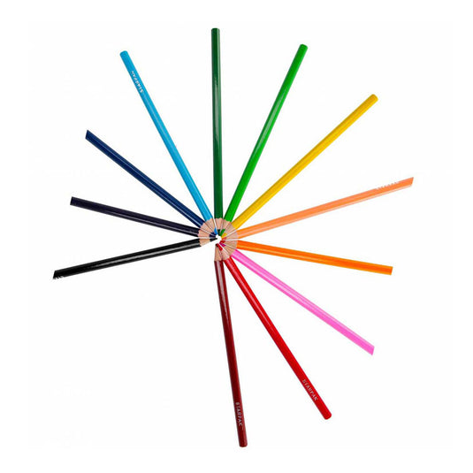 Potloden 12 kleuren balerina