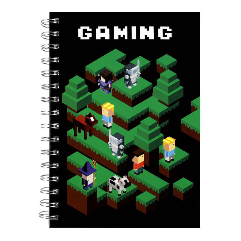 Load image into Gallery viewer, Spiraal notitieboek gaming, a5
