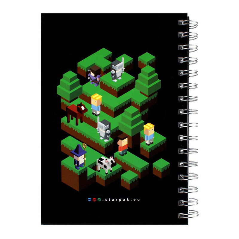 Load image into Gallery viewer, Spiraal notitieboek gaming, a5
