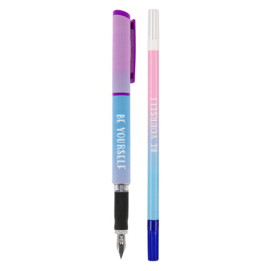 Vulpen met 2 vullingen en inktverwijderaar ombre