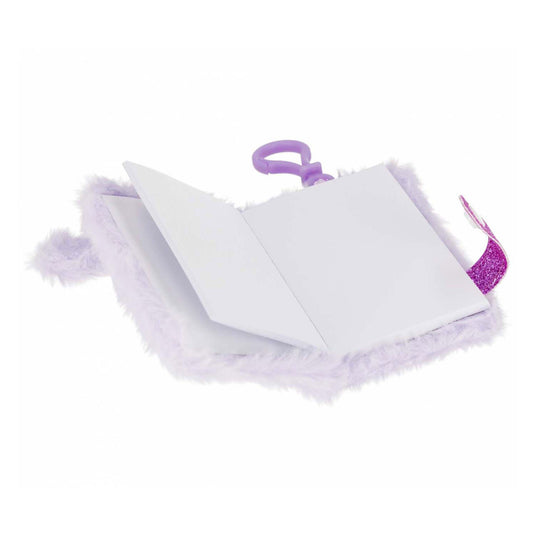 Pluche sleutelhanger notitieboek konijn