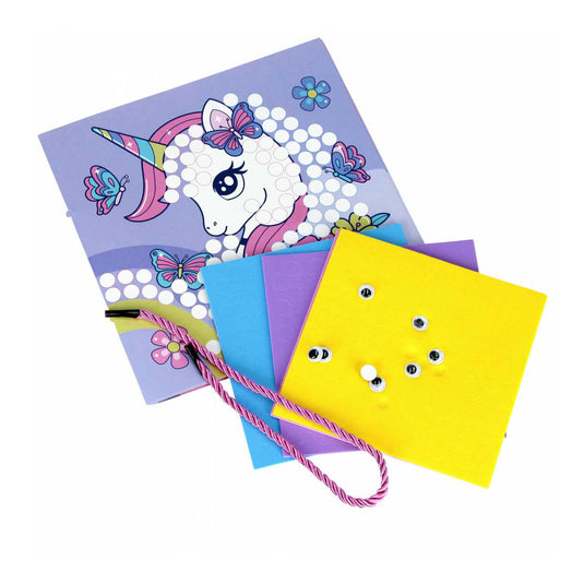 Mozaiek stickerset, 4 vellen