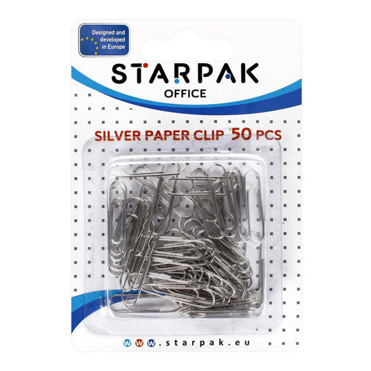 Rc papelip zilver 28mm, 50st.