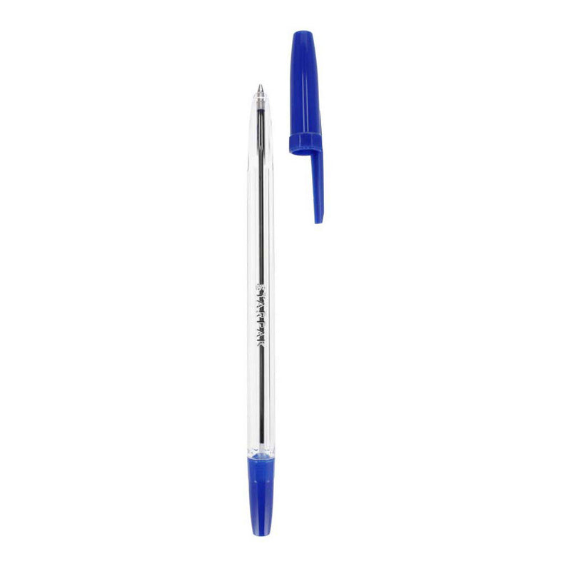 Load image into Gallery viewer, Balpen met dop blauw, 50st.
