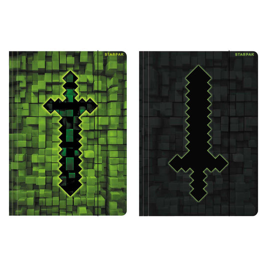 Map met elastiek a4 pixel