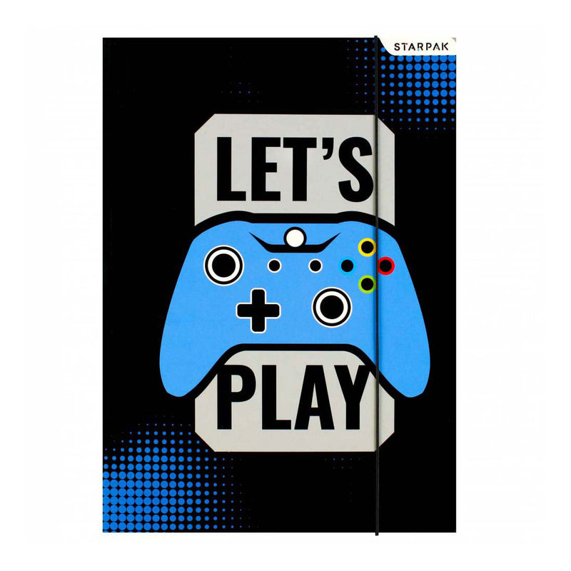 Load image into Gallery viewer, Map met elastiek a4 game
