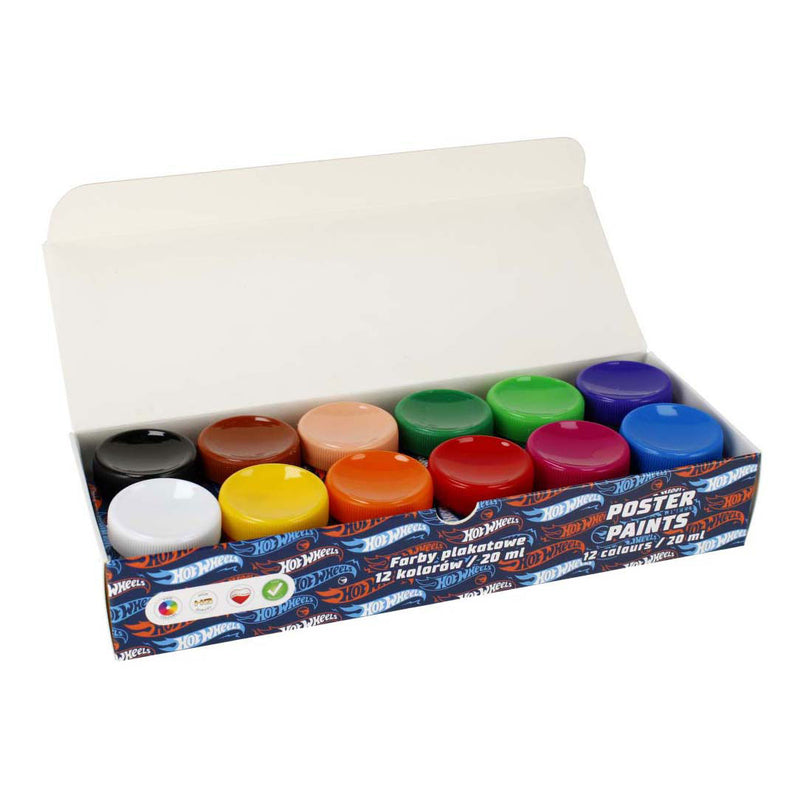 Load image into Gallery viewer, Posterverf 12 kleuren hot wheels, 20ml
