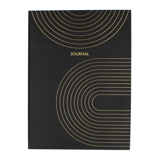 Notitieboek klassiek goud a5