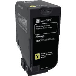 Tonercartridge lexmark 74c2sye geel