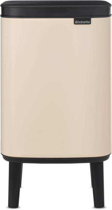 Brabantia bo hi prullenbak - 7 liter - soft beige