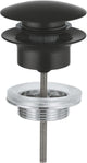 Grohe waste set - ã˜63mm - push open - matte black