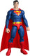 Mattel dc superman actiefiguur van 30 cm - met klassiek rood-blauw superpak met stoffen cape en 7 beweegbare punten