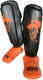 Super pro combat gear scheenbeschermer nations holland kids pu zwart - oranje xxs