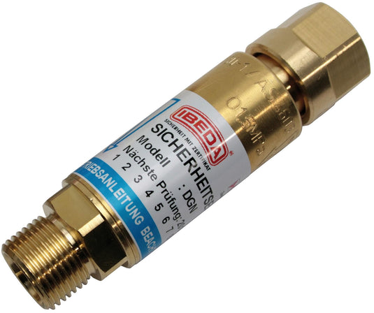 Wks beveiliging ibeda fl.fuses f.oxygen f.pressure reducer