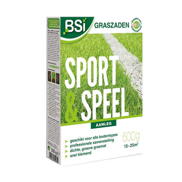 Bsi graszaad sport en speel 500g voor 15-25m2