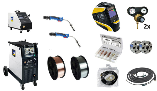 Gys lasapparaat promig 400-4s duo dv welding machine promig 400-4s duo dv-set